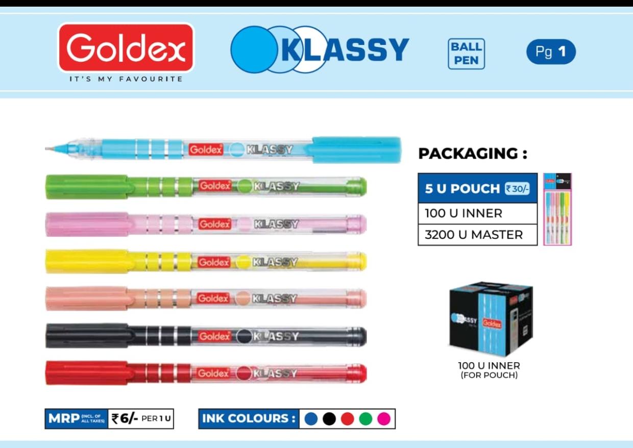 Goldex Klassy ball pen