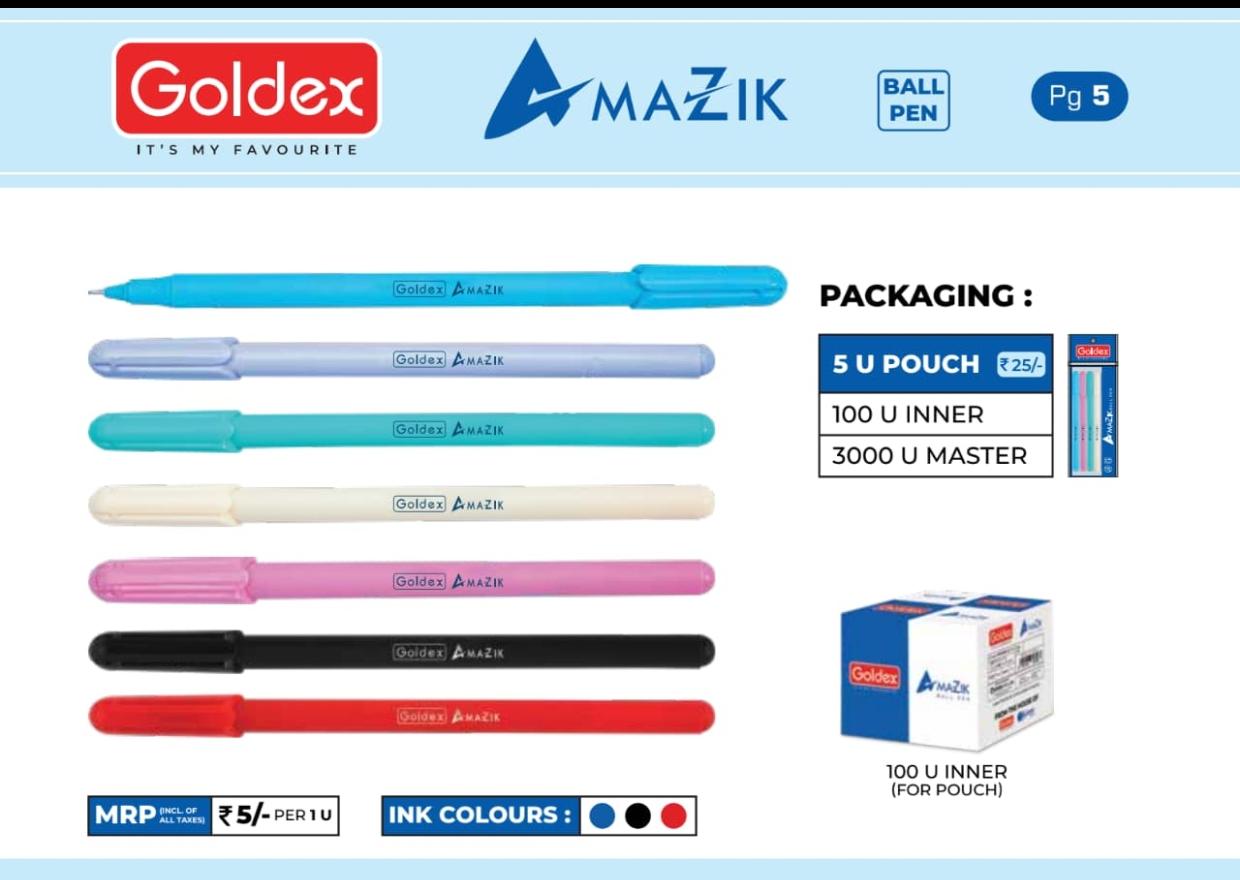 Goldex Amazik ball pen
