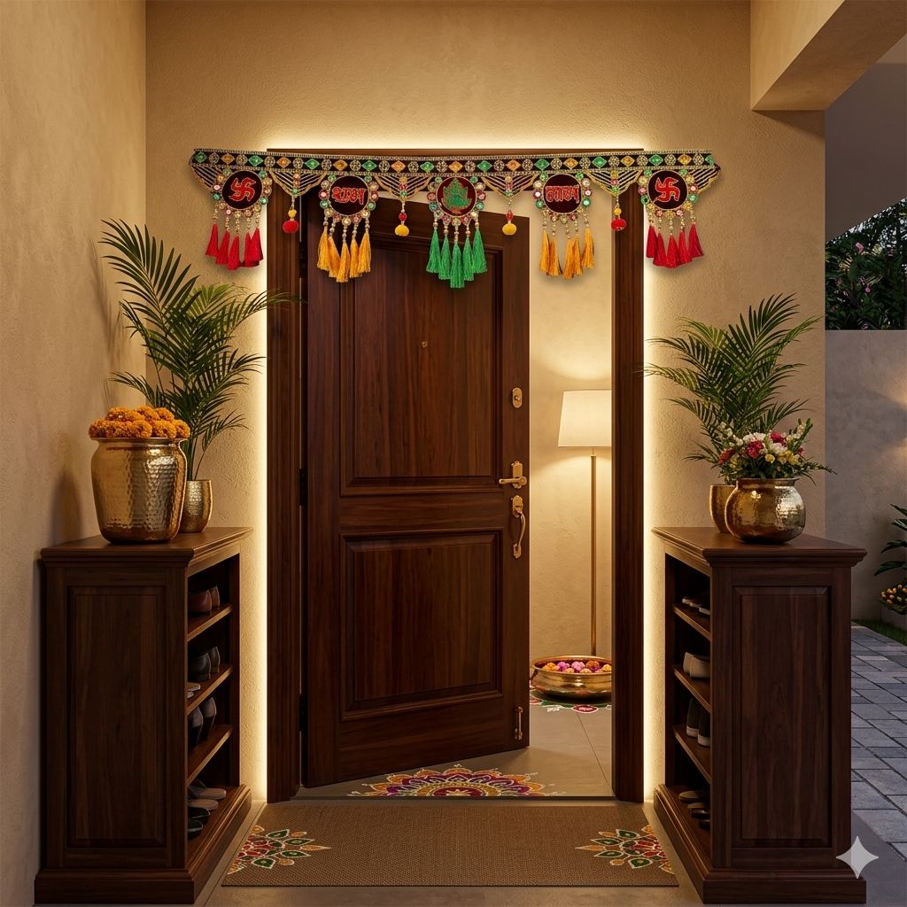 Door toran 4ft with shubh labh